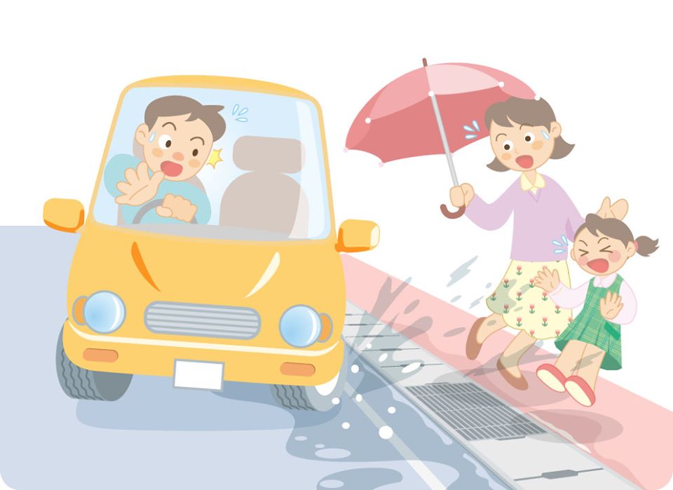 雨の日の運転は細心の注意を！ | 清水運輸グループ